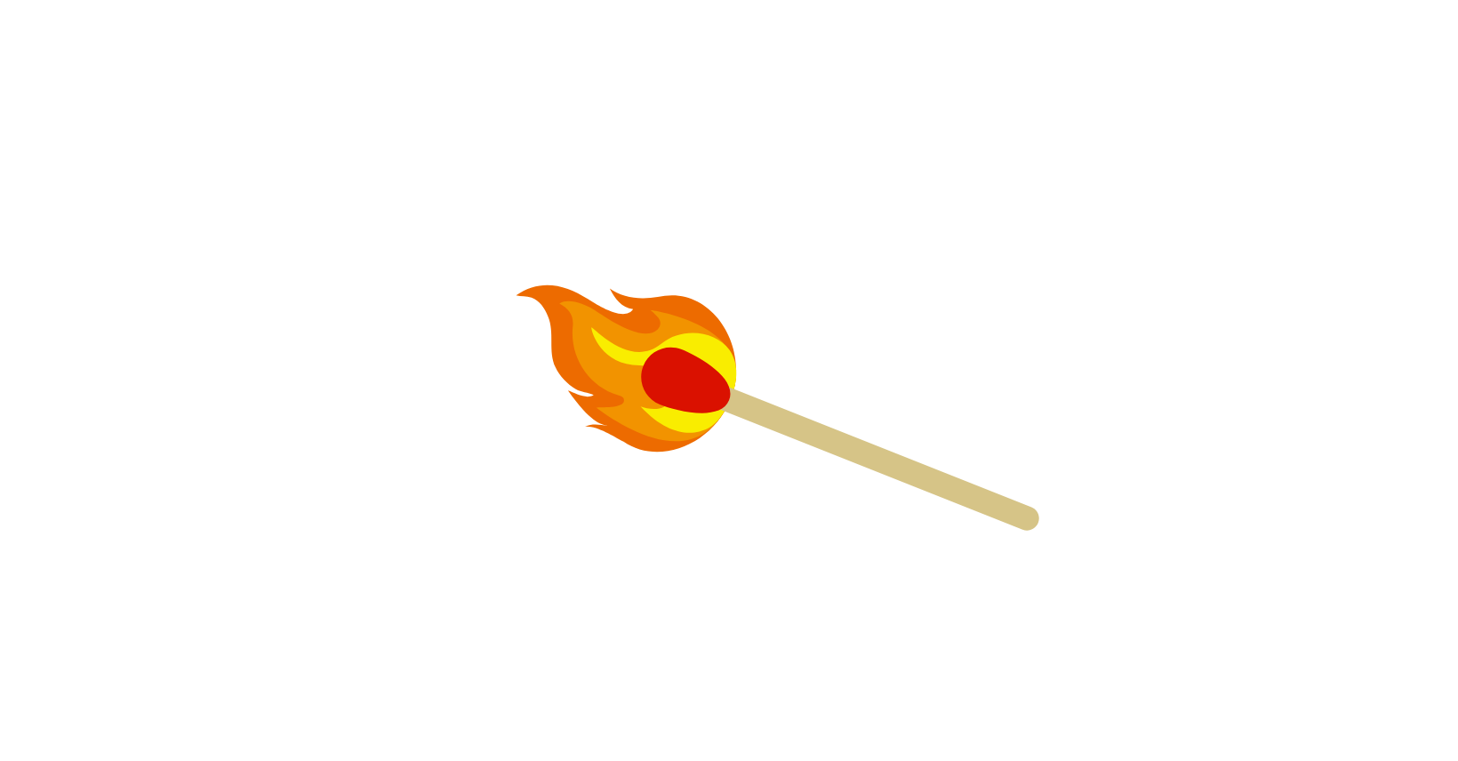 A matchstick, drag it to the candle
